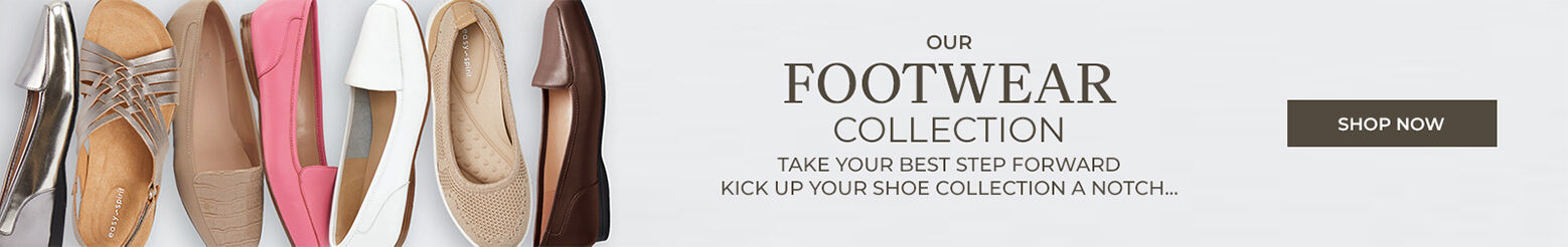 our footwear collection take your best step forward kick up your show collection a notch... shop now