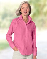 Foxcroft® Non-iron Classic Fit Solid Shirt - Pink Carnation