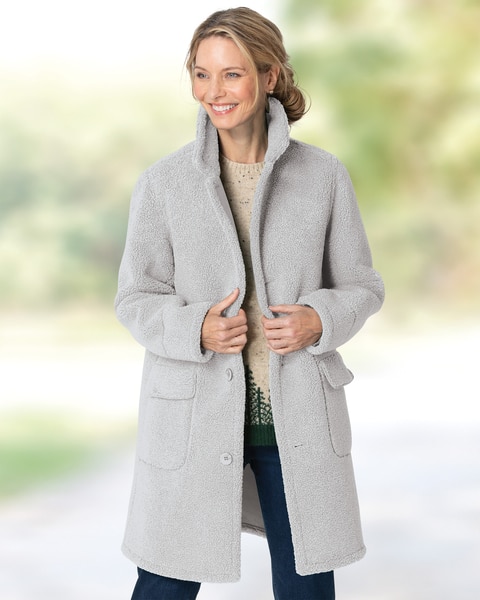 Reversible Faux-Sherpa Coat