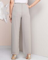 Alex Evenings Special Occasion Chiffon Pull-On Pants - alt2
