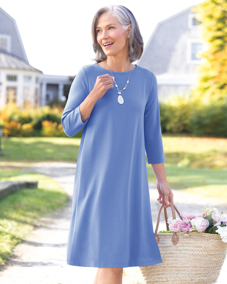 Jersey Knit Anytime Dress | Appleseeds