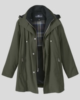 Short Three-Season Raincoat - alt5