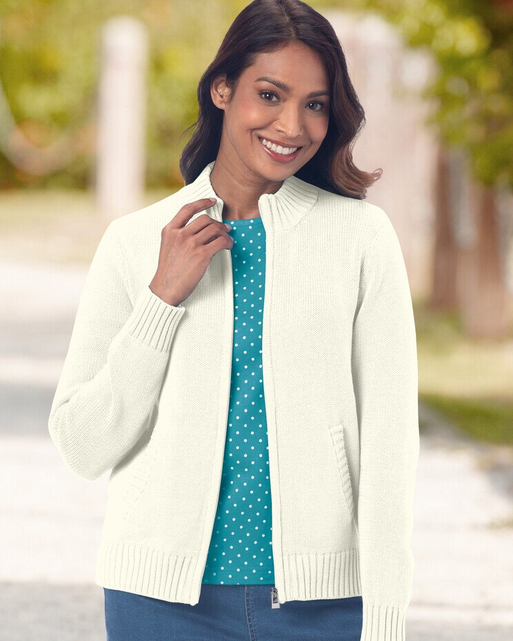 Women's Cotton Cardigan Sweater