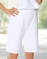 Everyday Knit Utility Shorts - White