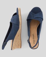 Easy Street® Devlin Slingback Espadrille - Navy