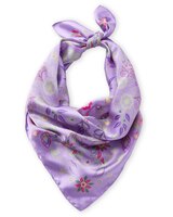 Lilac Garden Satin Scarf - alt2