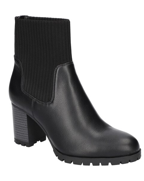 Easy Street Lucia Block Heel Ankle Boots