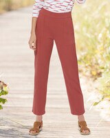 Everyday Knit Utility Ankle Pants - Desert Shadows
