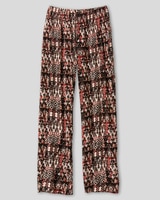 Ikat-Print Crinkle Pants - alt3