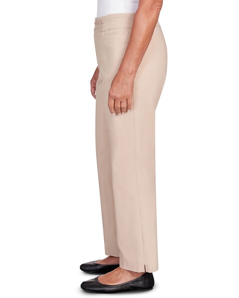 Alfred Dunner® Neutral Territory Embellished Waist Average Length Pant