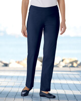SlimSation® Straight-Leg Pants - Classic Navy