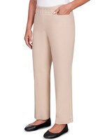 Alfred Dunner® Neutral Territory Embellished Waist Average Length Pant - alt4