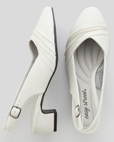 Easy Street® Bates Slingback Pump - White