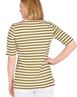 Ruby Rd® Striped Print Top - alt3