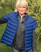 Martha Stewart's Signature Vest - Sapphire