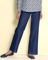 Party-Perfect Pull-On Pants - Classic Navy