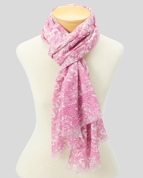Breast Cancer Awareness Oblong Scarf