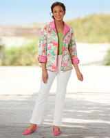 Limited-Edition Island Time Reversible Quilted Jacket - alt2