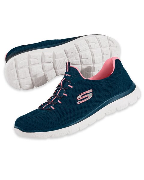 Women's Skechers® Summits Mesh Bungees Slip-Ons