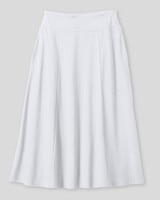 Everyday Knit Midi Skirt - White
