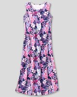 Boardwalk Knit Tropical Floral Maxi Dress - alt2