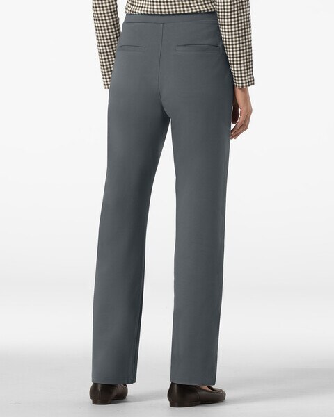 FlexKnit 7-Pocket Straight Pull-On Pants