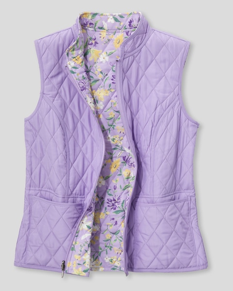 Berkshire Lavender Fields Reversible Vest