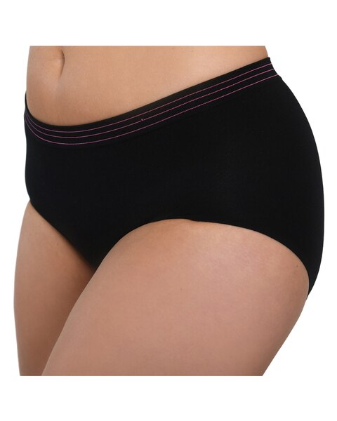 Seamless High-Waisted Modal Panty 3Pack