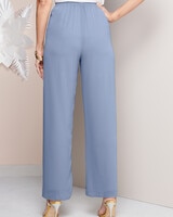 Alex Evenings Special Occasion Chiffon Pull-On Pants - alt3