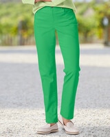 Dreamflex Color Comfort-Waist Jeans - Bright Green