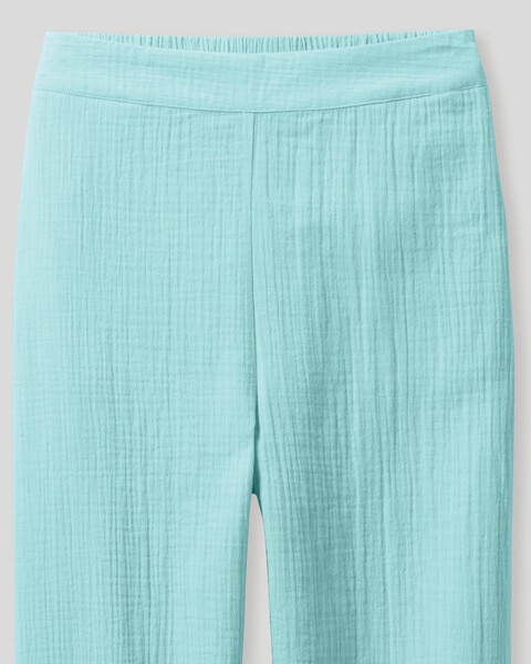 Nantucket Textured-Cotton Pants