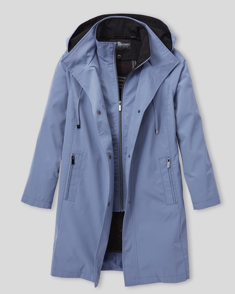 Long Three-Season Raincoat