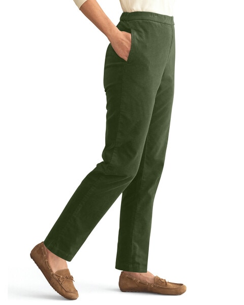 Stretch Pincord Pull-On Pants