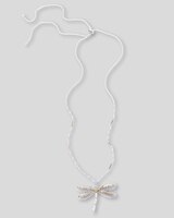 Mixed-Metal Dragonfly Necklace - alt2