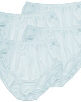 100% nylon full coverage panties - 4-pk - alt2