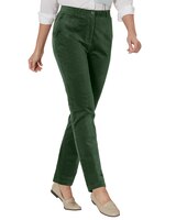 Stretch Wide-Wale Corduroy Fly-Front Pants - Balsam