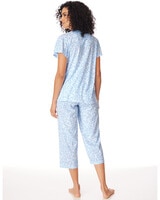 Floral-Print Capris Pajama Set - alt2