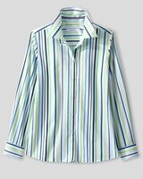 Foxcroft® Mixed Stripe Non-Iron Shirt - alt3