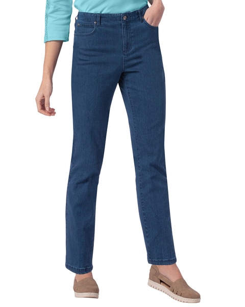 DreamFlex Comfort-Waist Classic Straight Jeans