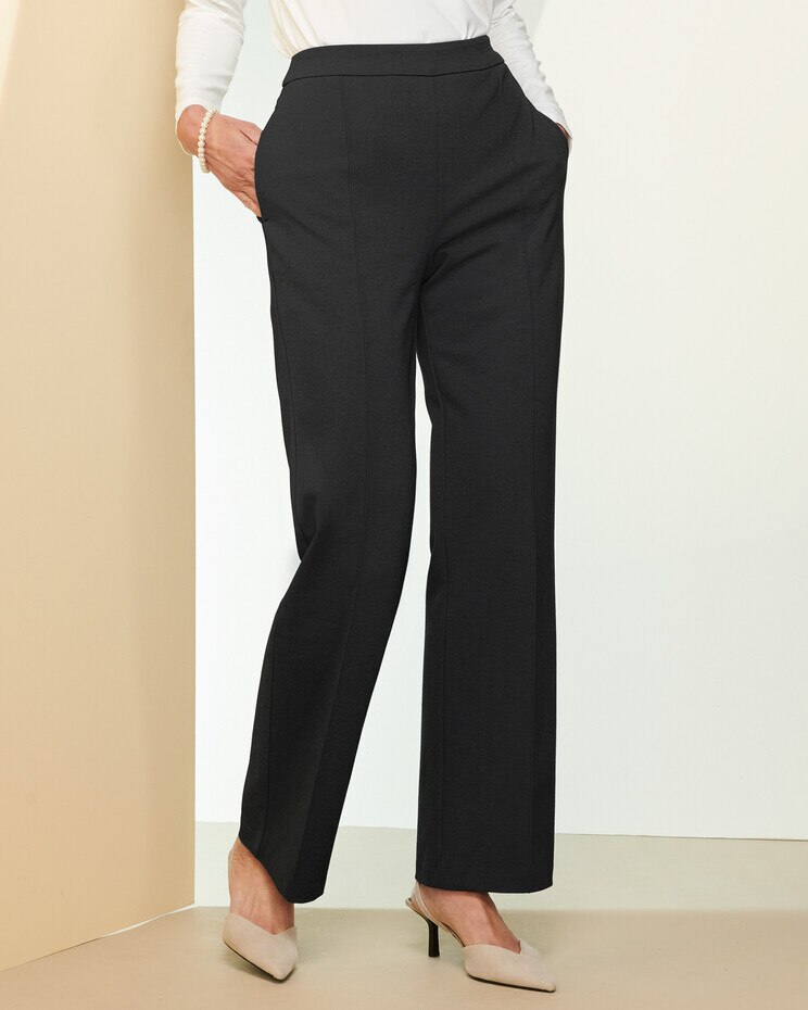 Slimtacular® Ponte Knit Straight Leg Pants