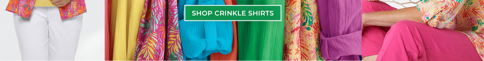 cool, comfort crinkle breeze into our best-selling Crinkle shirts. tropical prints or tasty solids. shop crinkle shirts